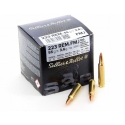 MUNITIONS SELLIER & BELLOT VRAC 223 REM FMJ 55 GRS