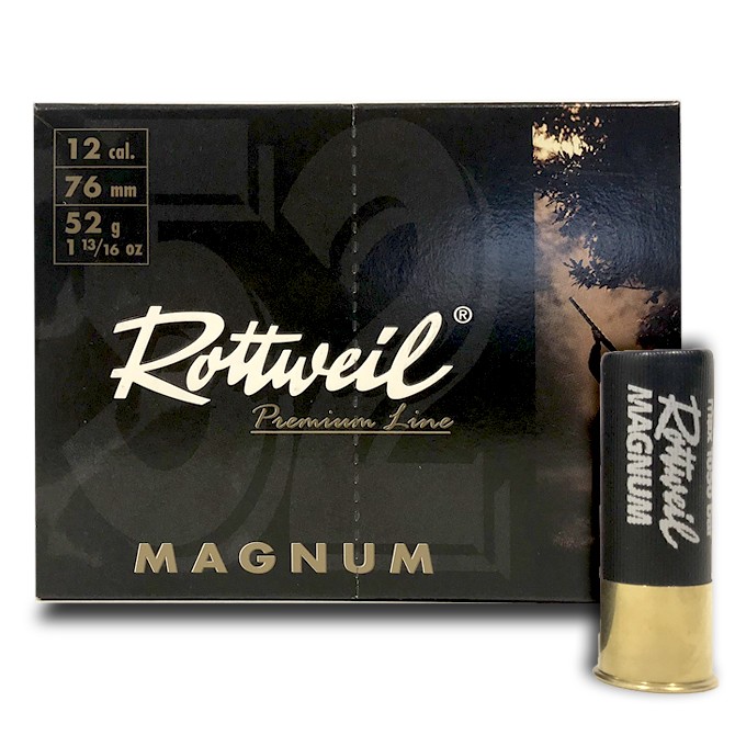 Cartouche Rottweil Magnum Calibre 12
