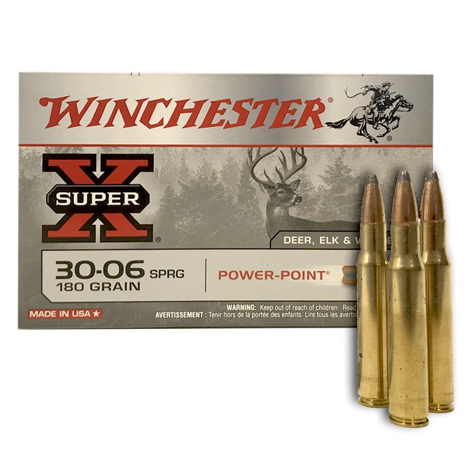 Winchester Power Point Cal 30-06 : 180 Grs, sur chasse-concept.com Winchester Power Point Cal 30-06 : 180 Grs, sur chasse-concept.com