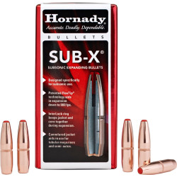 HORNADY OGIVES SUB-X®...