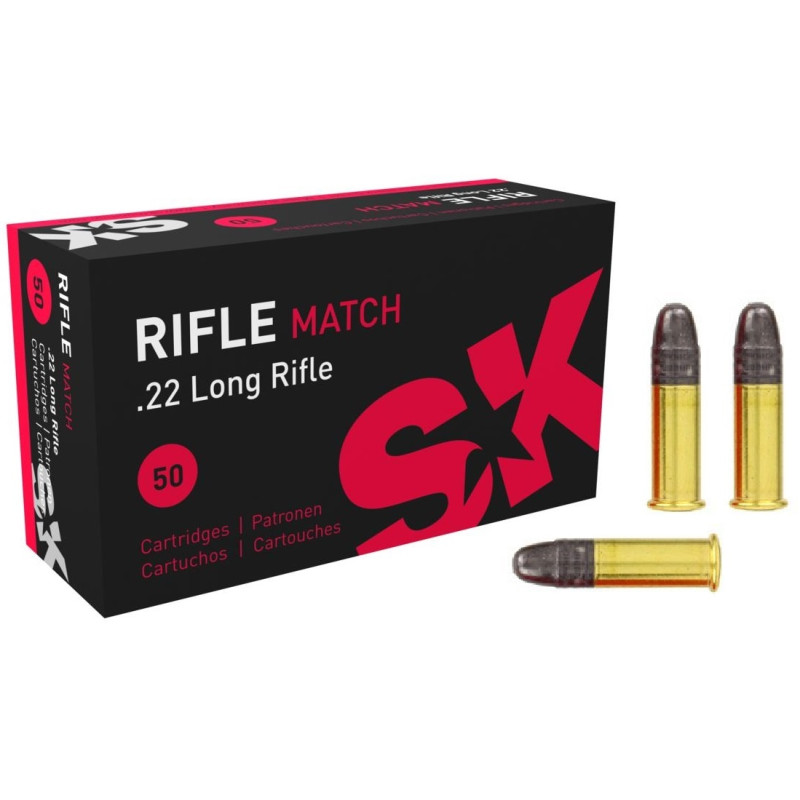 Munitions 22LR SK Rifle Match | Chasse-Tir-Concept