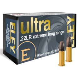 Munitions ELEY ULTRA EXTREME LONG RANGE 22lr 40gr X 50
