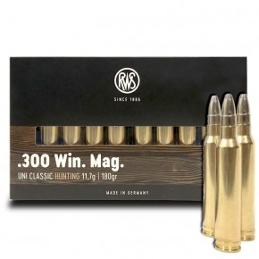 Balle Rws Uni Classic Cal. 300 Win Mag -118 Grs