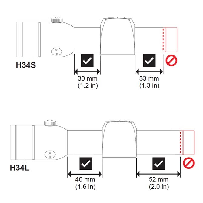 Viseur Point Rouge Aimpoint Hunter H34S et H34L :  Avis et Prix Viseur Point Rouge Aimpoint Hunter H34S et H34L :  Avis et Prix