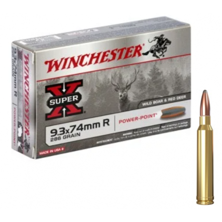 WINCHESTER CALIBRE 9.3x74R POWER POINT