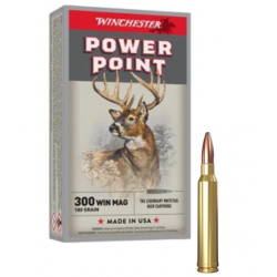 WINCHESTER CALIBRE 300WM POWER POINT 180gr