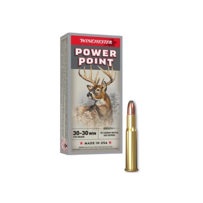 WINCHESTER CALIBRE 30-30 WIN POWER POINT 170gr