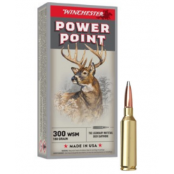 WINCHESTER CALIBRE 300 WSM POWER POINT 180gr