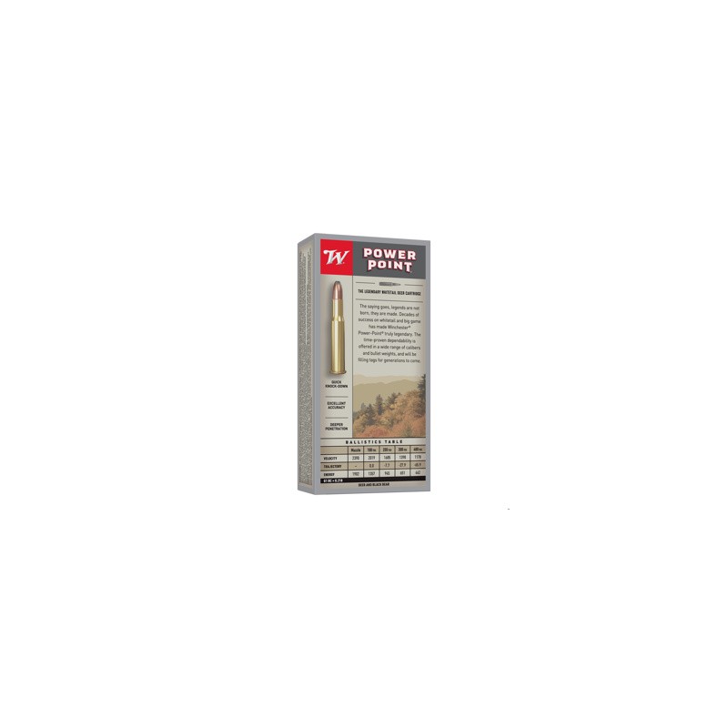 WINCHESTER CALIBRE 30-30 WIN POWER POINT 150gr