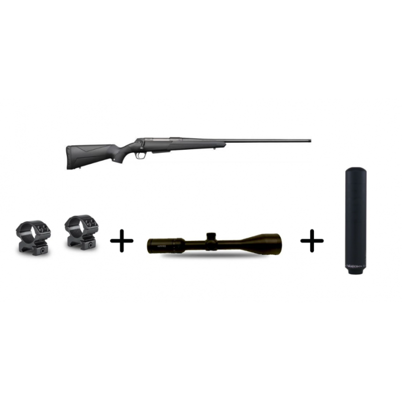 PACK AFFUT/APPROCHE WINCHESTER XPR CALIBRE 30-06 Sprg+ LUNETTE + SILENCIEUX