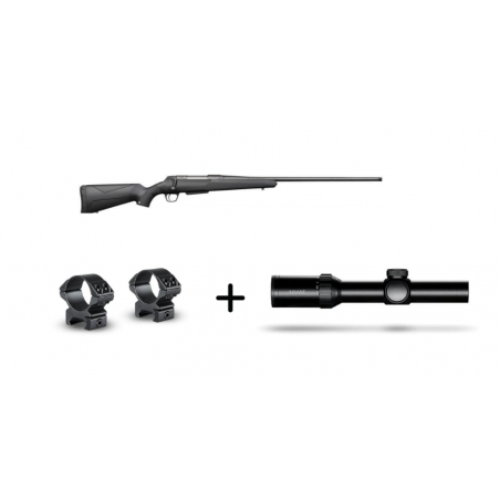 PACK BATTUE WINCHESTER XPR 300 WM + LUNETTE HAWKE 1-4x24