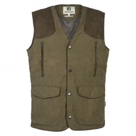 GILET DE CHASSE HOMME PERCUSSION MODELE RAMBOUILLET ORIGINAL