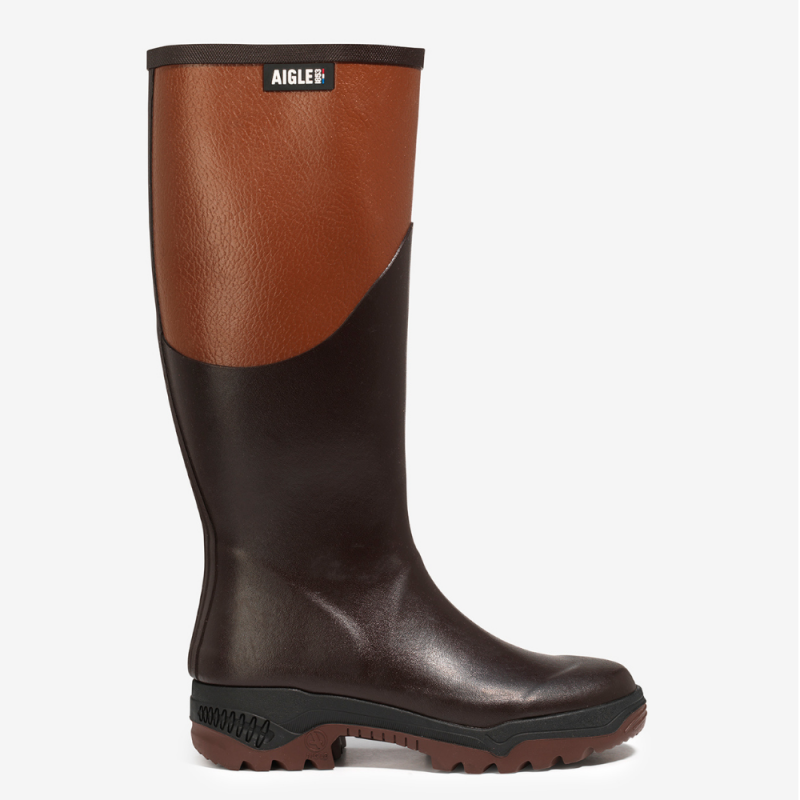BOTTES AIGLE FEMME PARCOURS 2 BRUN