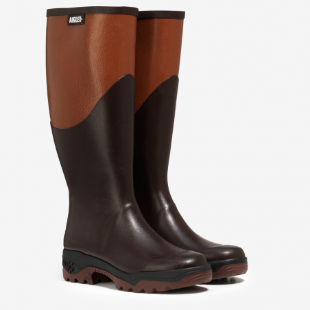BOTTES AIGLE FEMME PARCOURS 2 BRUN