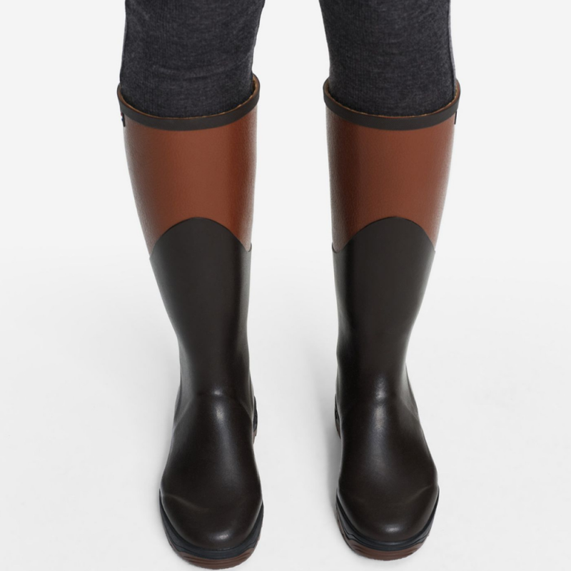 BOTTES AIGLE FEMME PARCOURS 2 BRUN