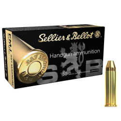 MUNITIONS SELLIER & BELLOT CALIBRE 357 MAG FMJ 158gr - 10.2g x50