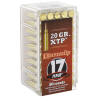 MUNITIONS HORNADY CALIBRE 17 HMR XTP 20gr - 1.3g x50