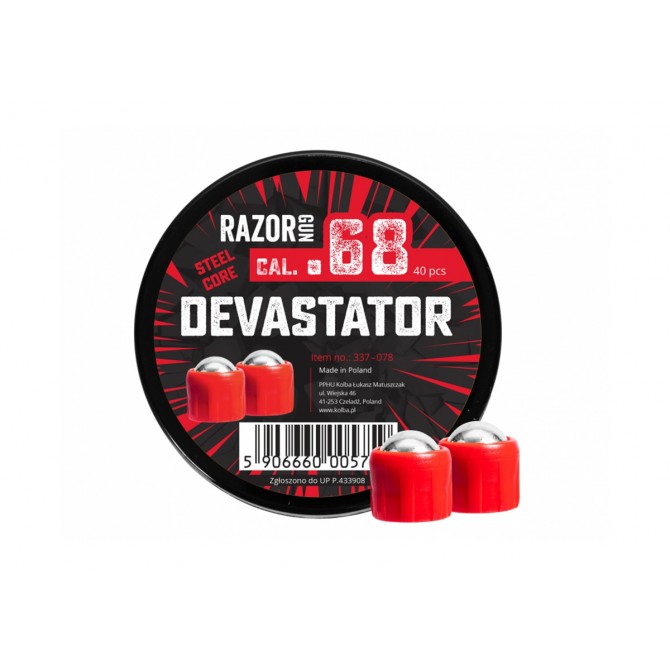 BILLES 0.68 METAL DEVASTATOR HDS68