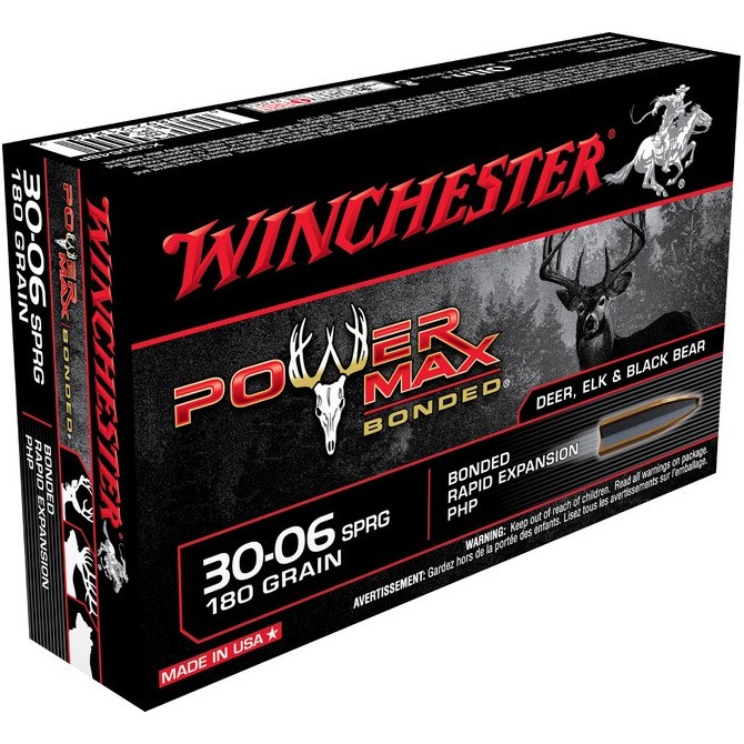 CART 30.06SPR SUPER-X 180GR POWER MAX BONDED 20/200