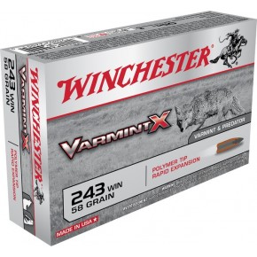 WIN 243WIN VARMINTX 58GRS