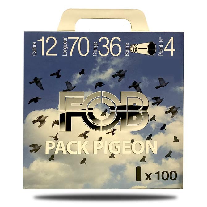 Pack pigeon Fob calibre 12 - 36g