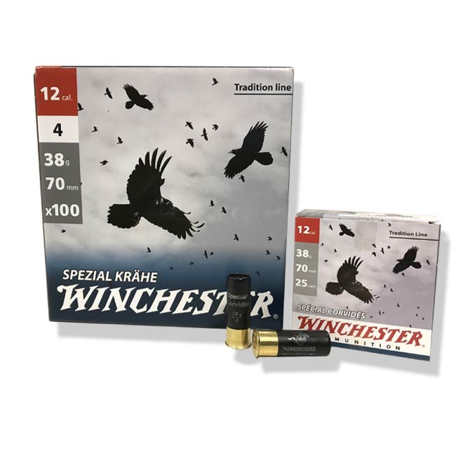 Pack de 100 Cartouches Winchester "Spécial Corvidés"