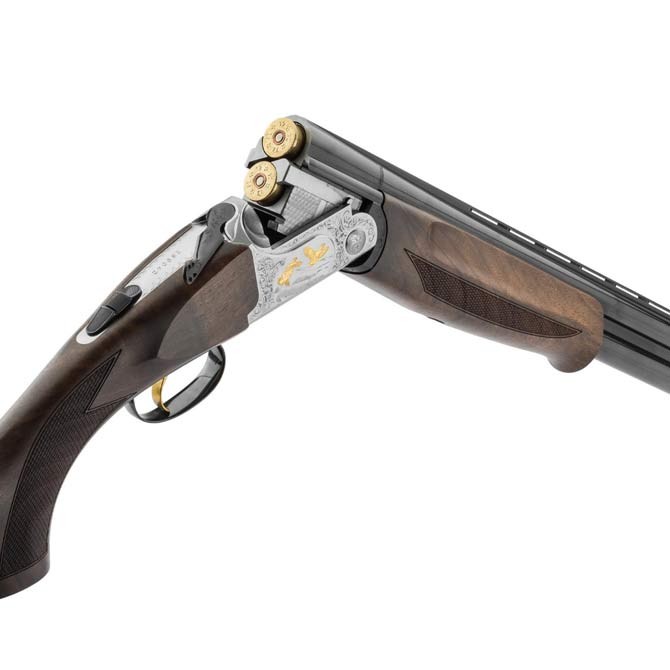 Fusil FAIR Superposé LUSSO ERGAL DC0812 Calibre 12 avec cartouche