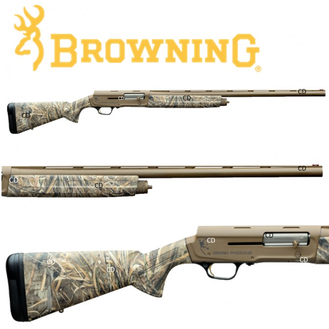 FUSIL SEMI-AUTOMATIQUE BROWNING A5 GRAND PASSAGE MAX 5