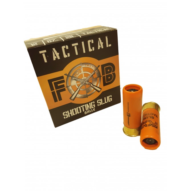 Cartouches à balle FOB Slug Tactical 28g