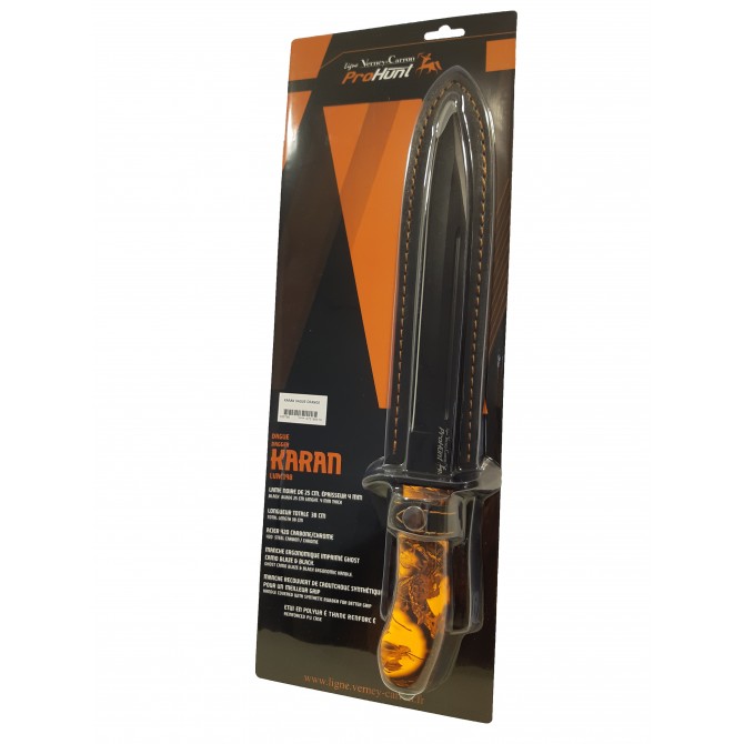 DAGUE KARAN ORANGE 25 cm Ligne Verney Carron