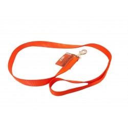LAISSE PLATE NYLON 120 CM ORANGE