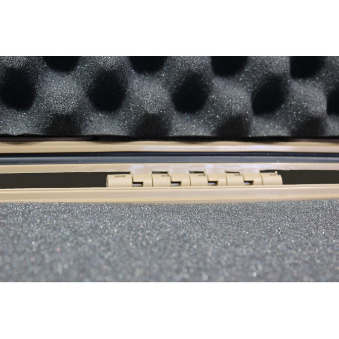 Mallette XL Waterproof Tan 137 x 39 x 15 cm mousse vague - Nuprol