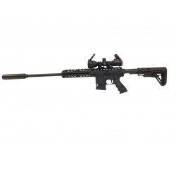 PACK BA-15 22 Lr Schmeisser 10 coups + lunette UTG 3-9x40 + silencieux