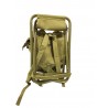 Siège de battue ou de randonnée avec sac kaki