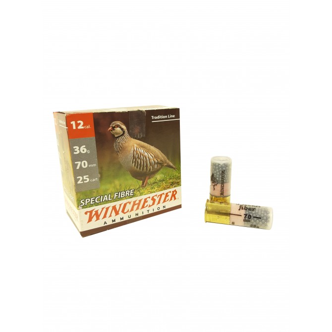 Cartouches Winchester Spécial Fibre cal 12 36g pb 5