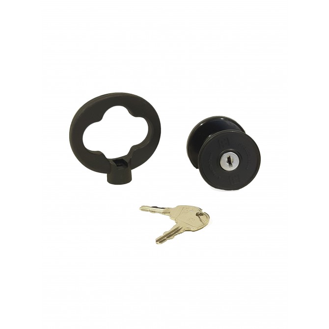 VERROU DE PONTET MURAL AVEC CLEF