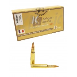MUNITIONS SUBSONIQUES SOLOGNE 308 WIN 168 GRAINS