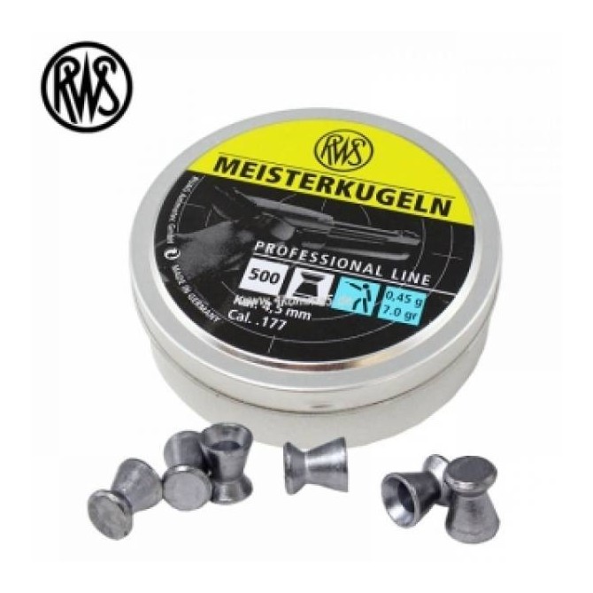 RWS MEISTERKUGELN 4,5MM 0,45G