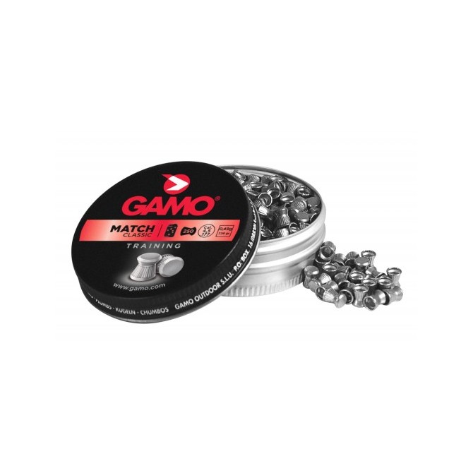 500 plombs Gamo Match, calibre 4.5 mm diabolo 500 plombs Gamo Match, calibre 4.5 mm diabolo