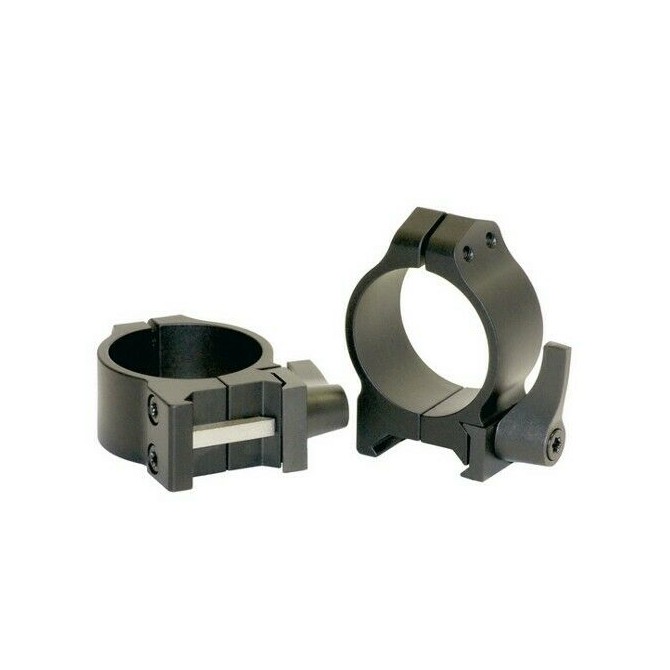 Collier fixe Warne acier dia.34 pour rail de 21 mm picatinny/weaver