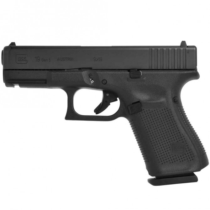 Pistolet Glock 19 Gen 5, calibre 9x19 mm