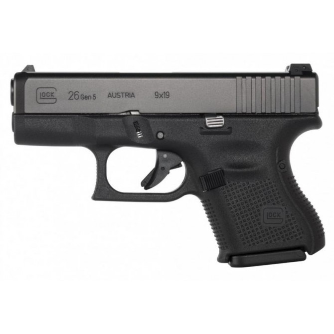 Pistolet Glock 26 Gen 5 calibre 9x19 mm