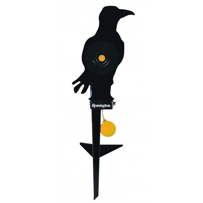 CIBLE REMINGTON BASCULANTE AUTO SUR PIED RELEVABLE CORBEAU