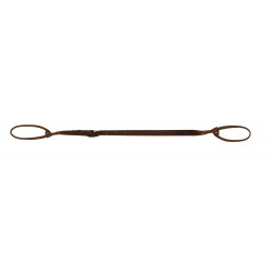BRETELLE CUIR GRAS DOUBLE LASSO - COUNTRY SELLERIE