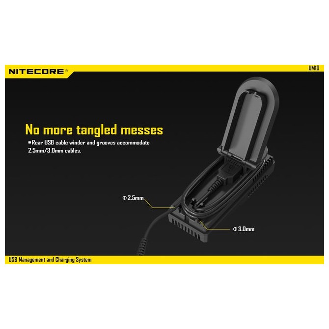 Chargeur de piles NITECORE, UM10 USB 1 SLOT