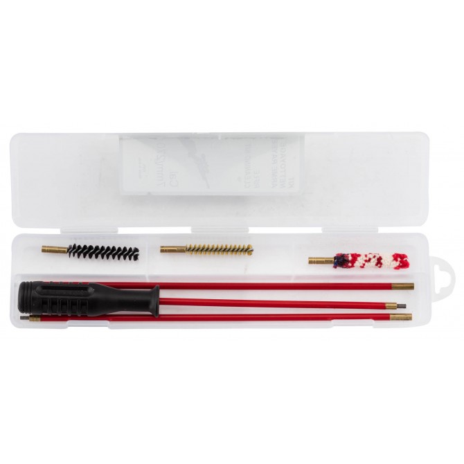 Kit de nettoyage pour canon d'armes rayées calibre. 7 mm ( 270, 7x64, 30-06, 300)