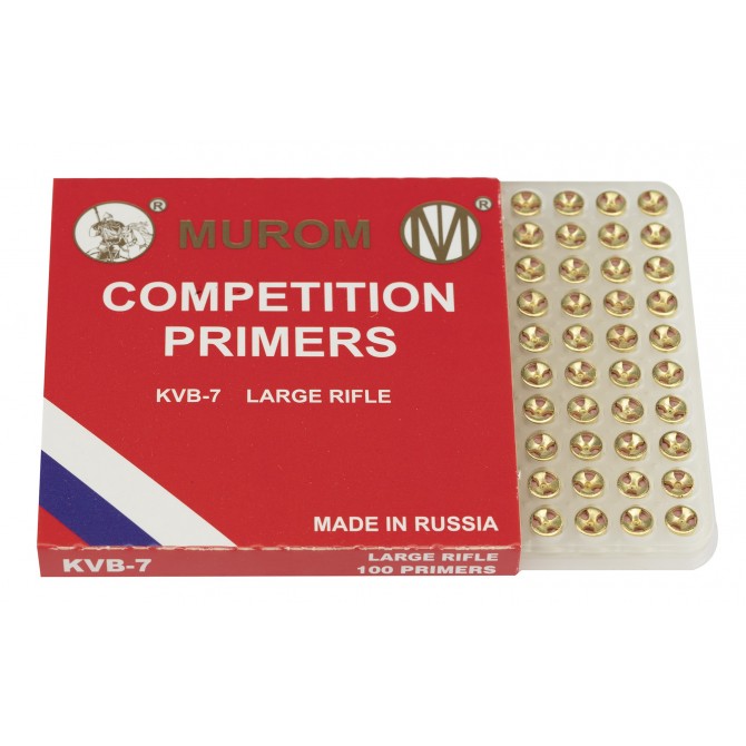 Amorces Murom type Boxer Large RifleBTE100