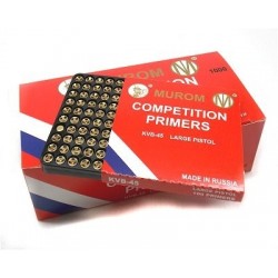 Amorces Murom type Boxer Large pistol boite de 100