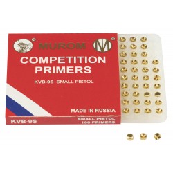 Amorces Murom type Boxer small pistol boite de 100