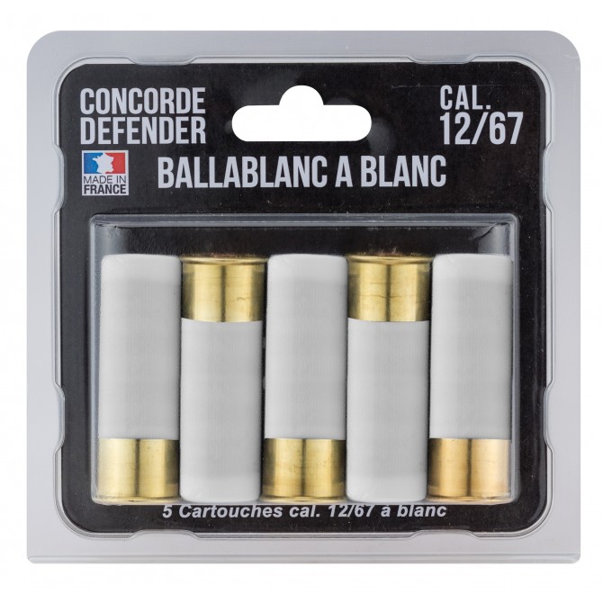 Cartouches à Blanc Cal.12/67 CONCORDE
